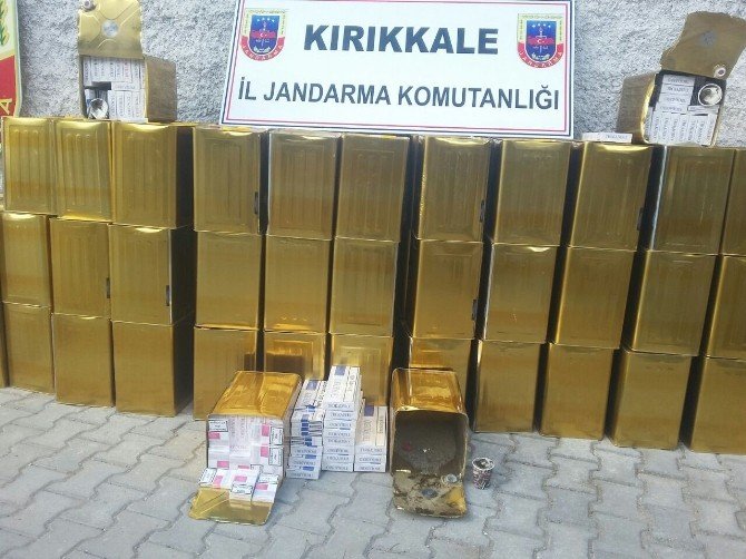 Kırıkkale’de 30 Bin Paket Kaçak Sigara Ele Geçirildi