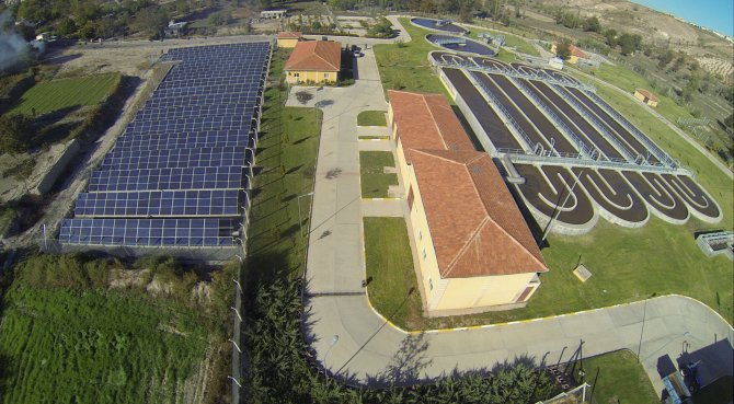 Güneş panellerinden yılda 240 bin kWh elektrik üretilecek