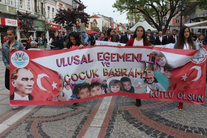Edirne’de 23 Nisan Etkinliklerle Kutlandı
