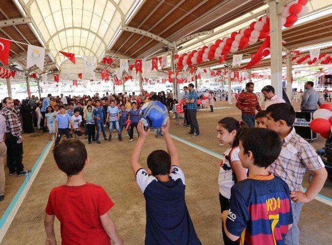 Çocuklar, Haliliye Belediyesinin Çocuk Sokağında Doyasıya Eğlendi