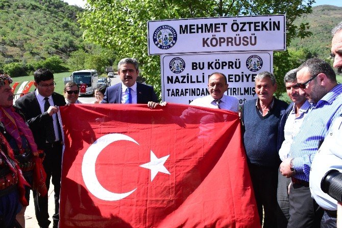 Mehmet Yaşar Öztekin Köprüsü Düzenlenen Tören İle Açıldı