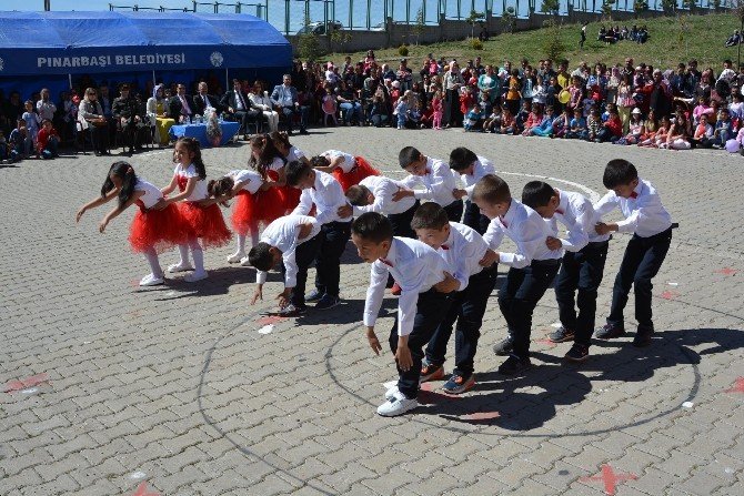 Pınarbaşı’da 23 Nisan Kutlaması Yapıldı
