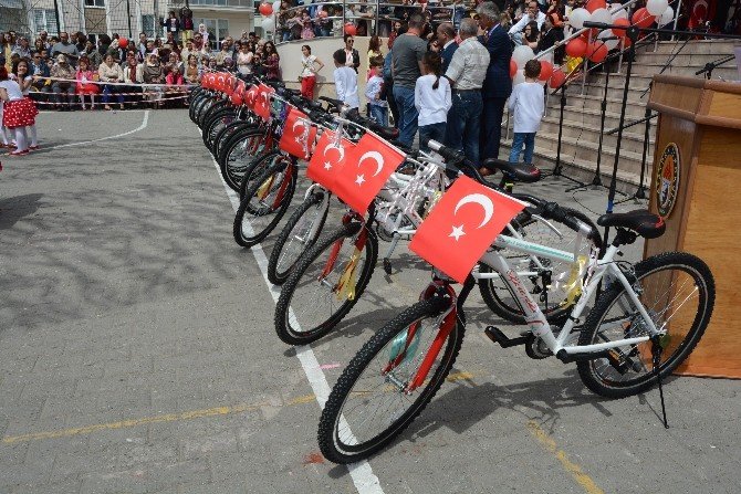 Sinop’ta 127 Adet Bisiklet Dağıtıldı