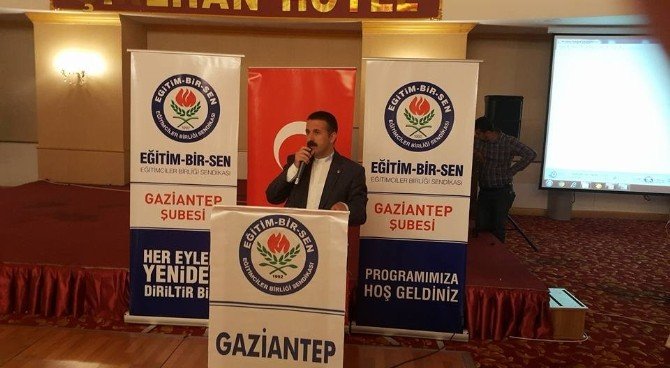 Eğitim Bir-sen Gaziantep Şubesi İl Divan Kurulu Toplantısı Yapıldı