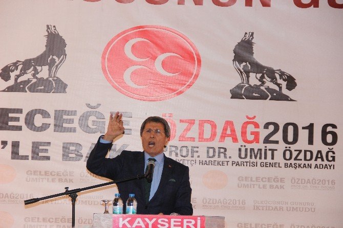 MHP Kayseri Milletvekili Prof. Dr. Yusuf Halacoğlu: