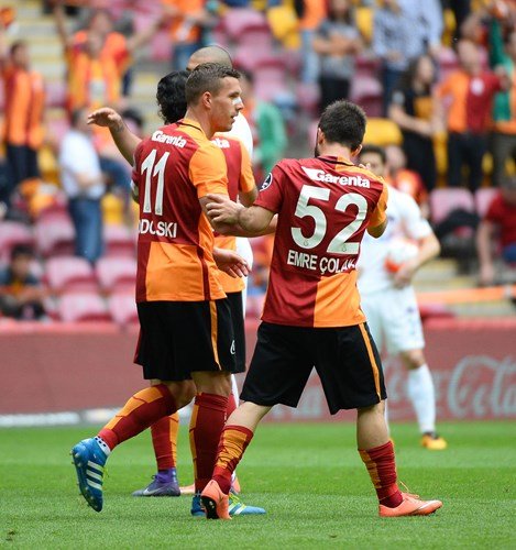 Galatasaray: 1 - Kasımpaşa: 1 (İlk yarı)