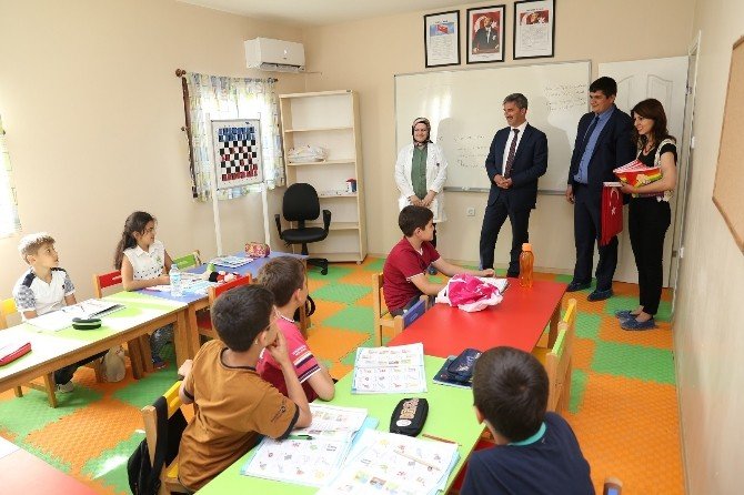 Başkan Şirin’den Selvilitepe Sanat Merkezi Çocuklarına Ziyaret