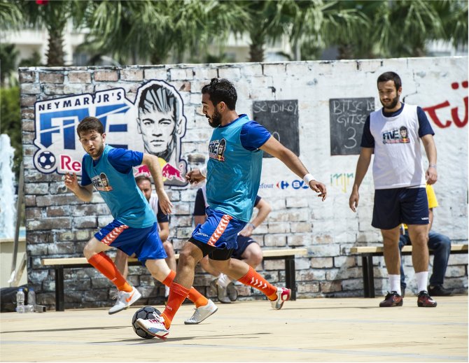 Samsun’dan Brezilya’ya sokak futbolu coşkusu