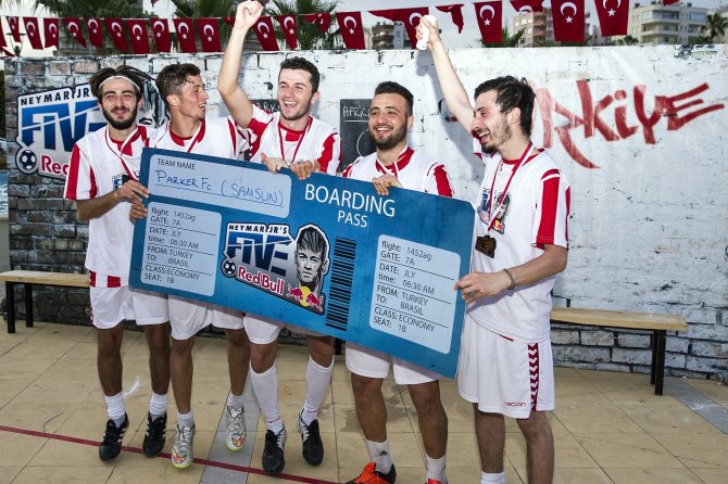 Samsun’dan Brezilya’ya sokak futbolu coşkusu