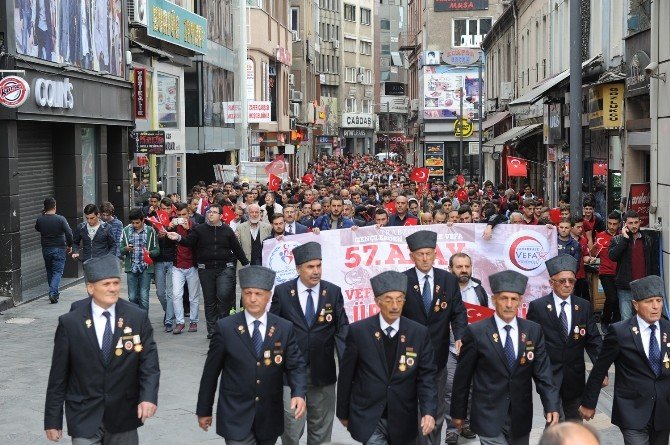 Trabzon’da 57. Alay’a Vefa Yürüyüşü