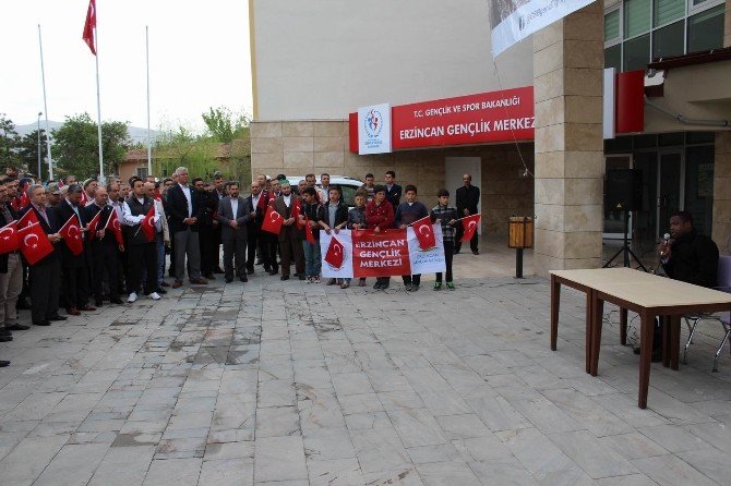 Erzincan’da 57’nci Alay Vefa Yürüyüşü Yapıldı