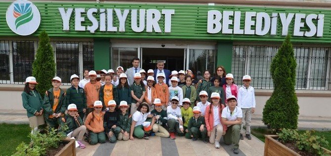 Öğrencilerden, Yeşilyurt Belediyesine Ziyaret