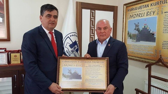 Askf Başkanı Tosun’dan Pazaryeri Belediye Başkanı Yalçın’a Ziyaret