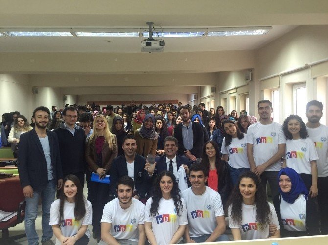 Arsin Belediye Başkanı Şen Üniversite Öğrencileriyle Buluştu