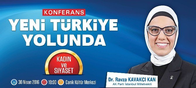 Canik’te Yeni Türkiye Yolunda Konferansları Sürüyor