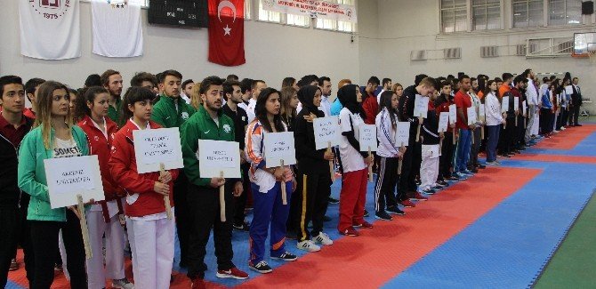 Türkiye Karate Şampiyonası FÜ’de Başladı