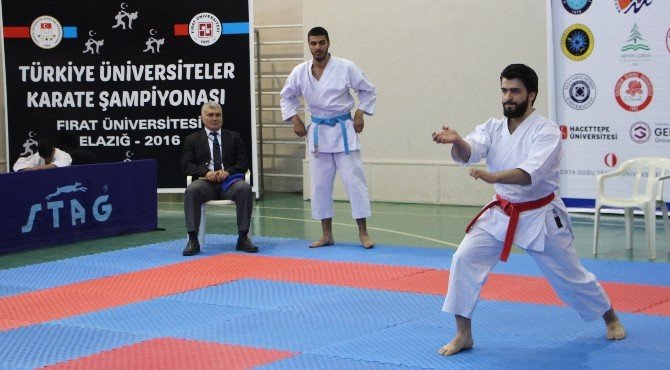 Türkiye Karate Şampiyonası FÜ’de Başladı