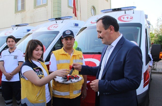 Sağlık Bakanlığı’ndan Gaziantep’e 10 Yeni Ambulans Desteği