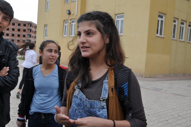 Silopili terör mağduru öğrenciler de TEOG sınavına girdi