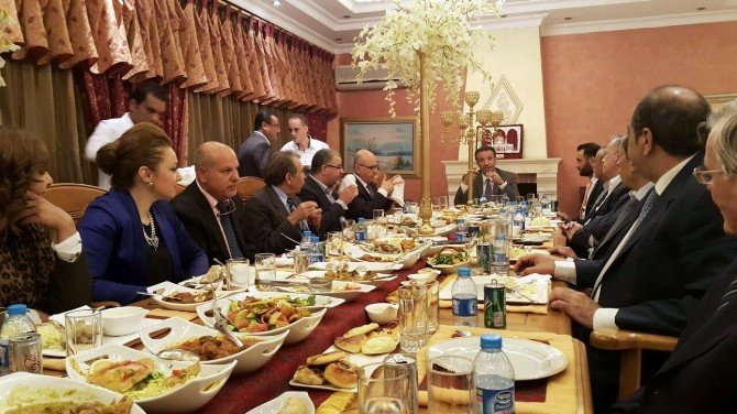 Ürdün İş Dünyası Türk İş Dünyasının Başkanı Nezaket Emine Atasoy Onuruna Akşam Yemeği Verdi