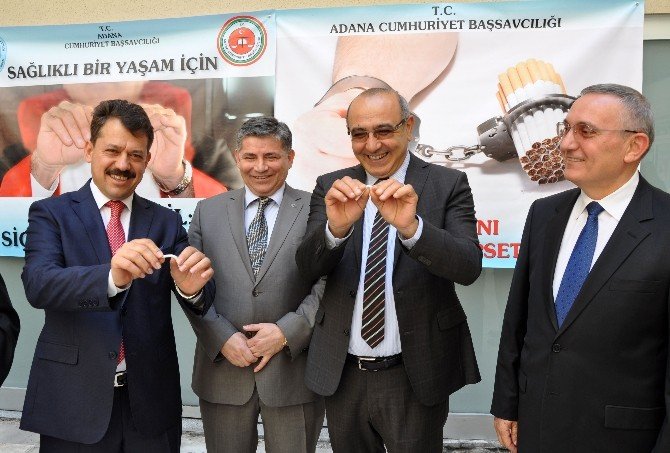 Adana Adliyesi’nde Sigarayı Bırakma Kampanyası