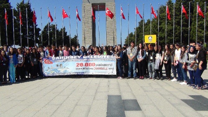 Gaziantepli Öğrenciler Çanakkale’de Tarihe Yolculuk Yaptı