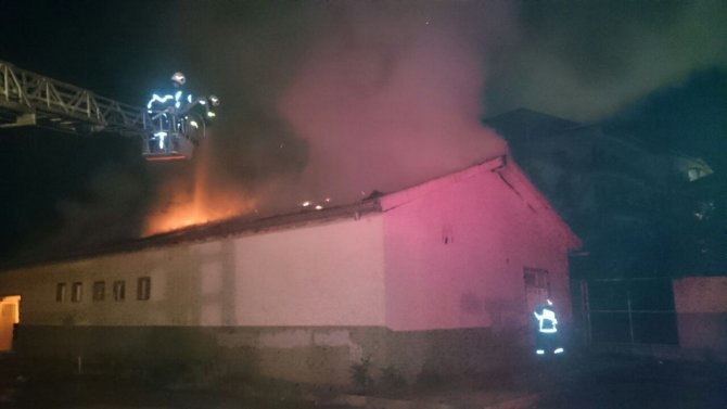 Malatya'da eski devlet hastanesinde ikinci yangın