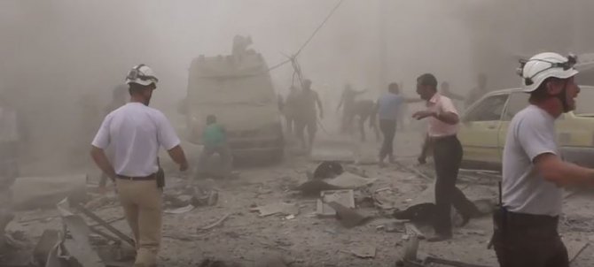 Esed'in Halep'teki sivil katliamı sürüyor