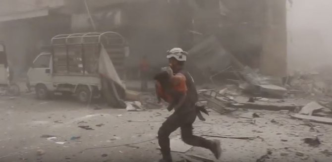 Esed'in Halep'teki sivil katliamı sürüyor