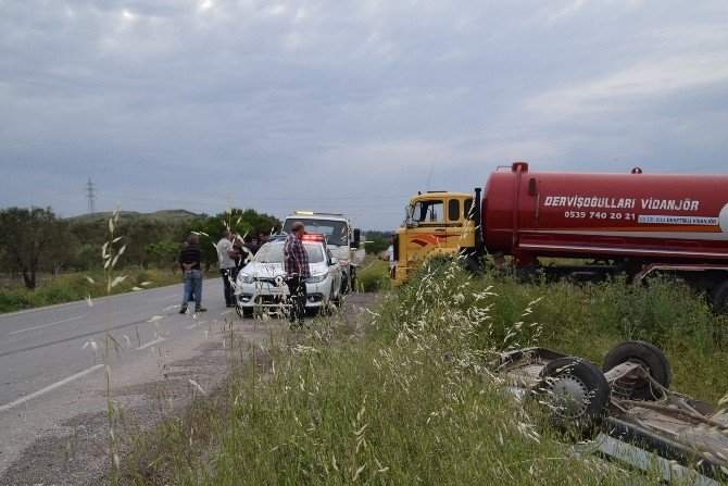 İzmir’de Trafik Kazası: 1 Yaralı