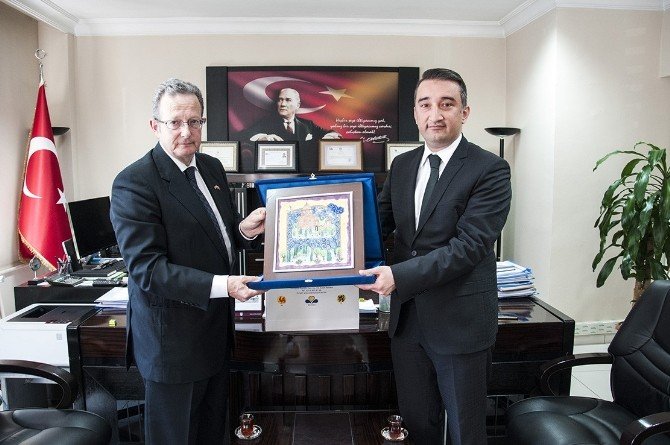Belçika Krallığı Ankara Büyükelçisi Marc Trentescau, Van Valiliğini Ziyaret Etti