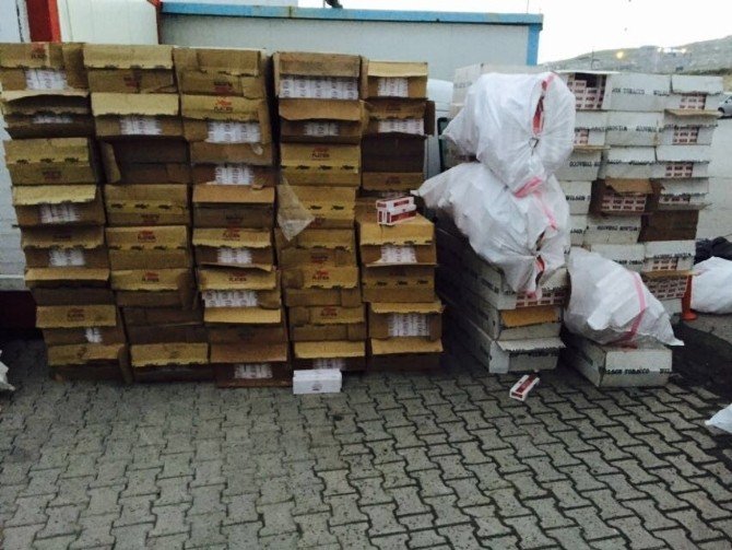Vand’da 132 Bin Paket Kaçak Sigara Ele Geçirildi