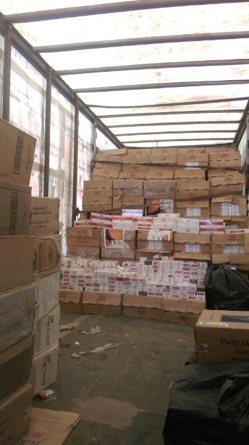 Bitlis’te 276 Bin Paket Kaçak Sigara Ele Geçirildi