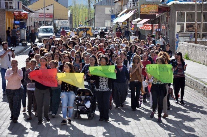 Tunceli’de Cinsel İstismar Protestosu