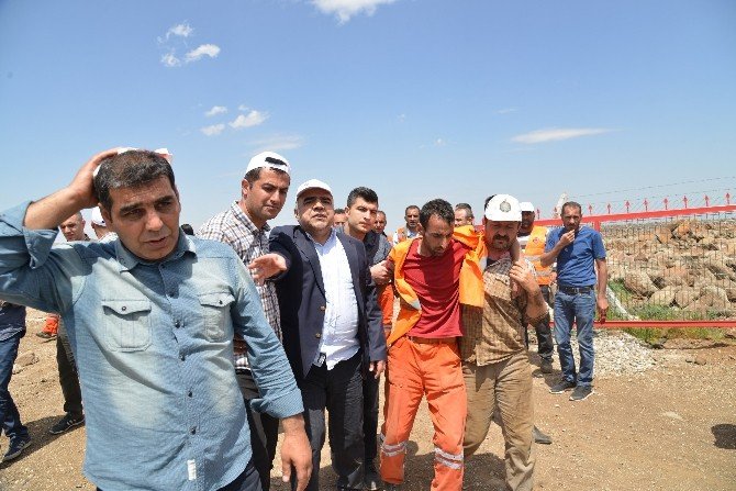 Diyarbakır’da Tesis Çalışmalarına Taşlı Sopalı Saldırı: 7 Yaralı