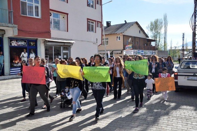 Tunceli’de Cinsel İstismar Protestosu