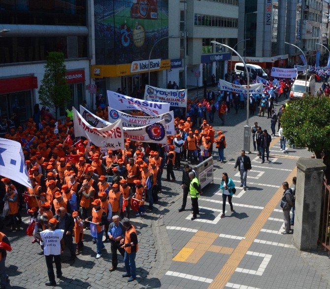 1 Mayıs Emek Ve Dayanışma Bayramı Trabzon’da Çeşitli Etkinliklerle Kutlandı