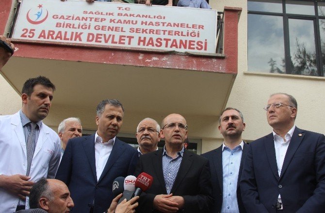 Başbakan Yardımcısı Mehmet Şimşek, Yaralıları Ziyaret Etti