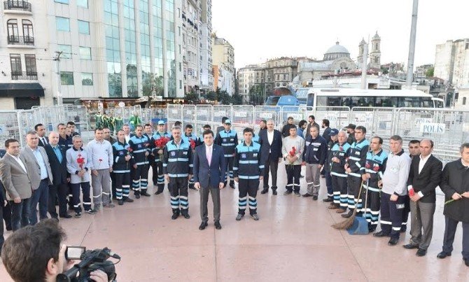Taksim Meydanı’na İlk Gelen, Beşiktaş Belediye Başkanı Murat Hazinedar Oldu
