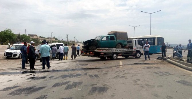 Kahramanmaraş'ta trafik kazası: 8 yaralı