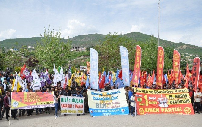 Tunceli’de 1 Mayıs Kutlaması Sakin Geçti