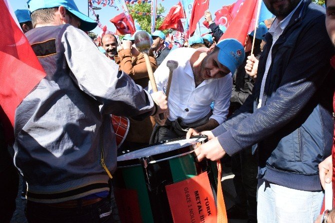 Türk-iş 1 Mayıs’ı Çanakkale’de Kutladı