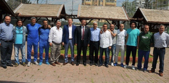 Başkan Çetin’den Çukurova Belediyespor’a Ziyaret