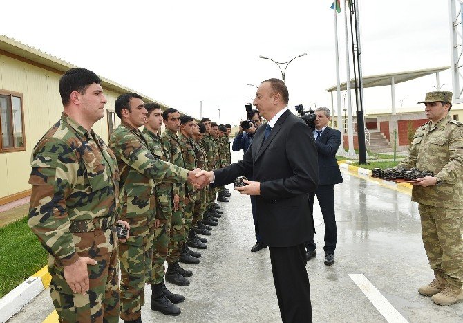 Aliyev, Azerbaycan-ermenistan Temas Hattını Ziyaret Etti