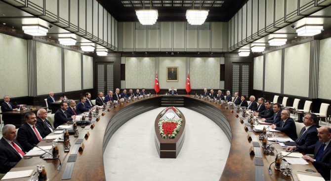 Bakanlar Kurulu, Cumhurbaşkanı Erdoğan başkanlığında toplandı
