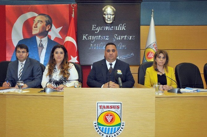 Tarsus Belediye Meclisi Mayıs Ayı Toplantısını Yaptı