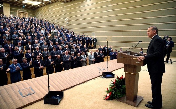 Burhaniye Muhtarları Cumhurbaşkanlığı Külliyesi’nde