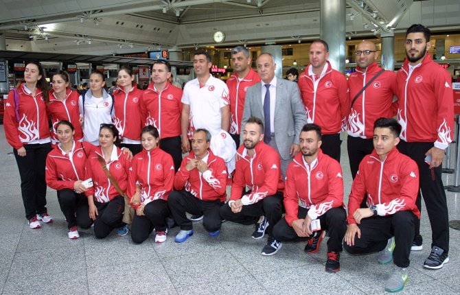 Türkiye Karate Milli Takımı madalya için Fransa’ya gitti