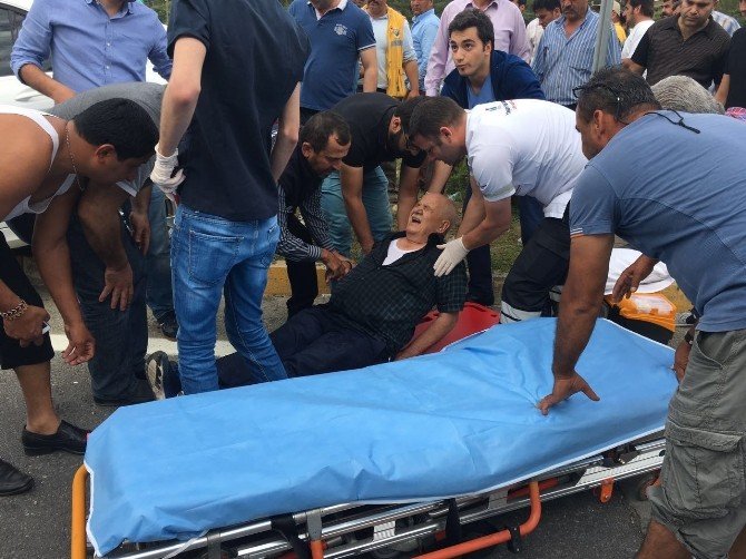 Alanya’da Zincirleme Kaza: 5 Yaralı