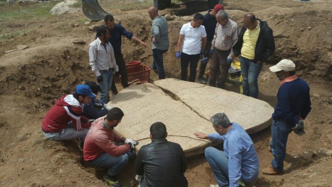 Elazığ’da 2700 yıllık tarihi eser bulundu